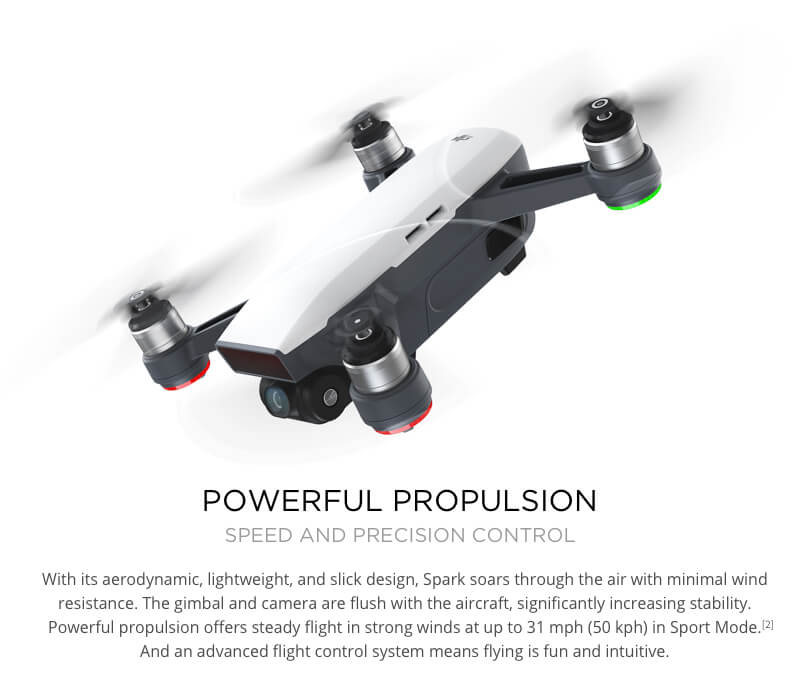 DJI SPARK Alpine White