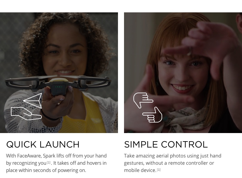 DJI SPARK Alpine White