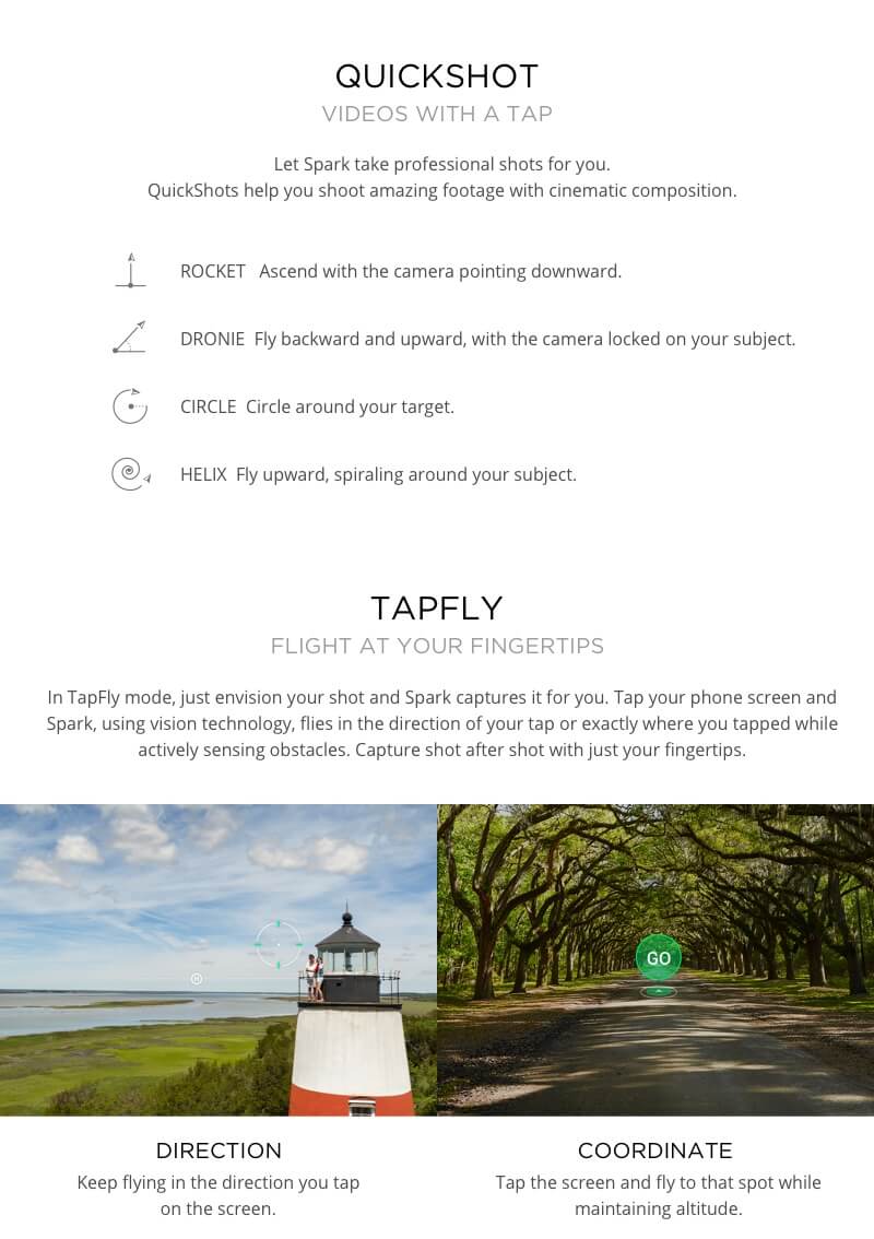 DJI SPARK Alpine White