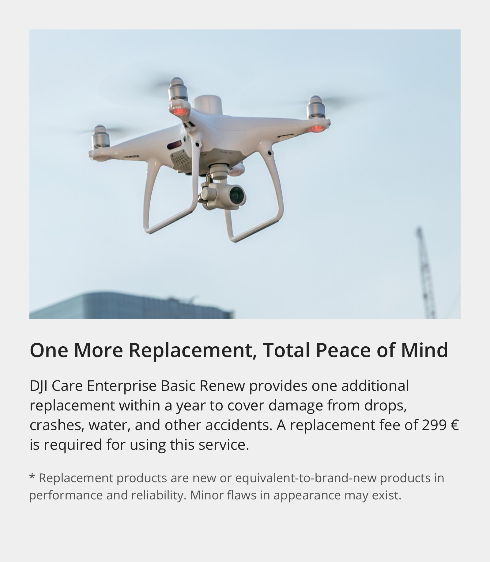 buy dji care enterprise basic renew (phantom 4 rtk) - dji store